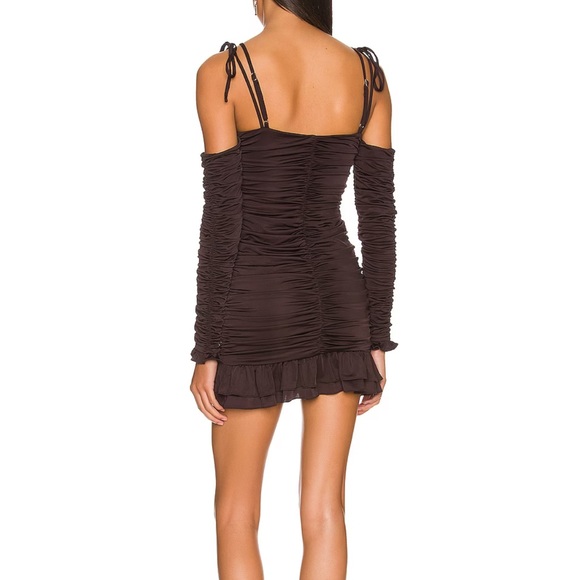 Lovers and Friends Revolve Elaine mini dress M black - Picture 2 of 3